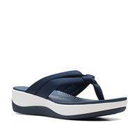 Clarks Damen Arla Kaylie Flipflop, Marineblau Textil, 44 EU