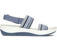 Clarks Damen Arla Stroll Sandale, Blue Combi, 41 EU