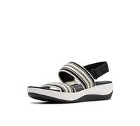 Clarks Damen Arla Stroll Sandale, Schwarz Multi, 43 EU