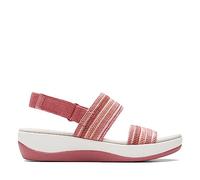 Clarks Damen Arla StrollFlat Sandalen, Dusty Rose Combi, 44 EU