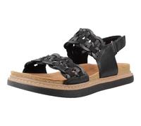Clarks Damen Arwell Glide Sandale, Black Combi, 39 EU