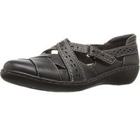 Clarks Damen Ashland Spin Q Slipper, Schwarz, 39.5 EU