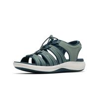 Clarks Damen Athleisure Fisherman Sandalen, Blaugrün, 9