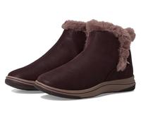 Clarks Damen Breeze Fur Ankle Boot, Merlot, 40 EU