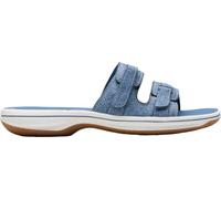 Clarks Damen Breeze Piper Sandale, Dunkles Jeansblau, 42 EU