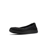 Clarks Damen Breeze Roam Ballerinas, Schwarz/Schwarz, 37.5 EU