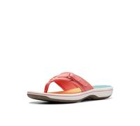 Clarks Originals Flip-Flop Breeze Sea Damen Mehrfarbiges Synthetik Gr. 39 EU