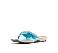 Clarks Damen Breeze Sea Flip-Flop, Turquoise Ombre, 39 EU