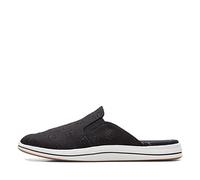 Clarks Damen Breeze Shore Hausschuh, Schwarz, floral, 39 EU Schmal