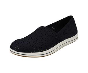 Clarks Damen Brinkley Emily Semelle De Mocassin, Dark Olive Nub, 41 EU