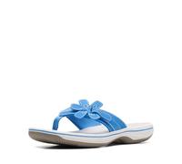 Clarks Damen Brinkley Flora Flip-Flop, Blau, 41.5 EU