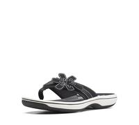 Clarks Damen Brinkley Flora Flip-Flop, Schwarz, 5
