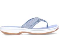 Clarks Damen Brinkley Sea Sandal, Light Green Sde, 35.5 EU