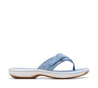 Clarks Damen Brinkley Sea Sandal, Light Pink Suede, 42 EU