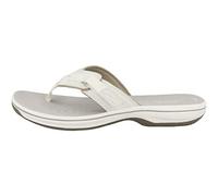 Clarks Damen Brinkley Sea Zehentrenner Turnschuhe, Weiß, 37 EU