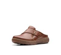 Clarks Damen Caroline Bay Hausschuh, Hellbraunes Leder, 38 EU Weit