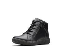 Clarks Damen Caroline Park Stiefelette, Schwarze Kombi, 37.5 EU Weit