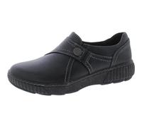 Clarks Damen Caroline Pearl Slipper, Schwarz Leder, 38.5 EU Weit
