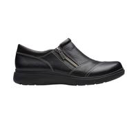 Clarks Damen Certina Pure Loafer, Schwarz Leder, 38.5 EU