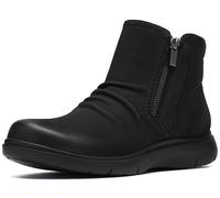 Clarks Damen Certina Ruby Stiefeletten, Schwarz Leder, 9.5