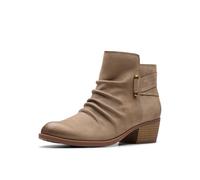 Clarks Damen Charlten Rosa Stiefelette, Dark Taupe, 42.5 EU Weit