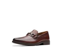 Clarks Damen Clarkslite Bit Slipper, Mahagoni, Leder, 45 EU