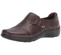 Clarks Damen Cora Poppy Slipper, Dunkelbraun, 40 EU