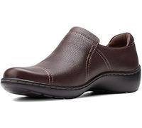Clarks Damen Cora Poppy Slipper, Dunkelbraun, 40 EU