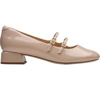 Clarks - - Damen Daiss 30 Shine Schuhe, Kolorit Sand Paten, Größe: 38.5 EU
