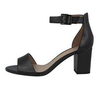 Clarks Damen Deva Mae Pumps, Black Leather, 39.5 EU