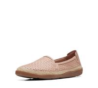 Clarks Damen Elaina Rubin Slipper, Warmes, beigefarbenes Leder, 41 EU