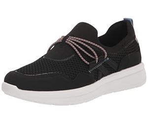 Clarks Damen Ezera Run Slipper, Schwarz/Schwarz Combo, 41.5 EU