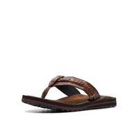 Clarks Damen Fenner Nerice Flip Flop, Honig, 41.5 EU