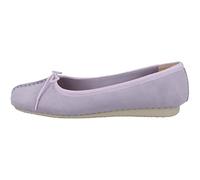 Clarks Damen Freckle Ice Ballerinas, Lilac Suede, 36 EU