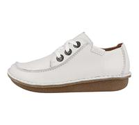 Clarks Damen Funny Dream Oxford, White Leather, 40 EU