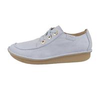 Clarks Damen Halbschuhe Hellblau 39