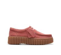 Clarks Damen Halbschuhe TORHILL BEE Rot Rauleder, Größe:4½, Farbauswahl:Rose/pink