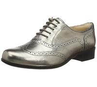 Clarks Damen Hamble Oak Derby, Grau Stone Met Lea Stone Met Lea, 42 EU