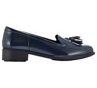 Clarks Damen Havisham Edge Navy Patent 39 EU, Marineblau, 39.5 EU