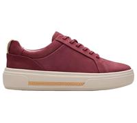 Clarks Damen Hollyhock Walk Sneaker, burgunderfarben, 35.5 EU