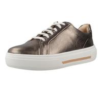 Clarks Damen Hollyhock Walk Sneaker, metallisch, 41.5 EU