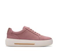 Clarks Damen Hollyhock Walk Sneaker, Mauve Nubuck, 41 EU