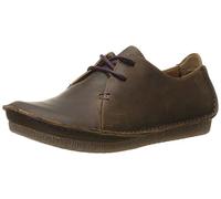Clarks Damen Janey Mae Oxford, Beige (Bienenwachs), 37.5 EU