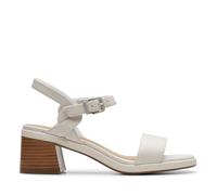 Clarks Damen Jaylan Ray Sandale, Off White Lea, 38 EU