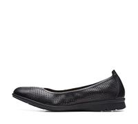 Clarks Damen Jenette Ease Ballett, Schwarz, 9.5 Wide