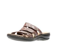Clarks Damen Leisa Kakteen Schiebe-Sandalen, Brown Multi, 40 EU