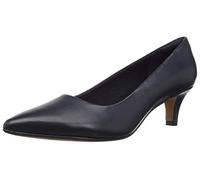 Clarks Damen Linvale Jerica Pumps, Marineblau (Leder), 38 EU