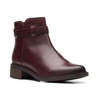 Clarks Damen Maye Ease Stiefelette, Dunkelbraunes Leder, 37 EU