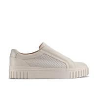 Clarks Damen Mayhill Bay Sneaker, Off White Lea, 39.5 EU