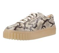 Clarks Damen Mayhill Walk Sneaker, Grey Snake Lea, 38 EU